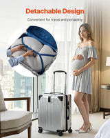 VEVOR Pregnancy Pillows L-Shaped Pregnant Maternity Pillow Soft & Breathable - Rear View