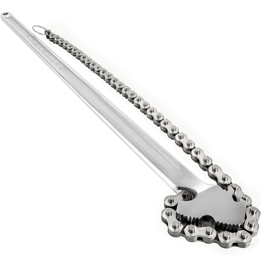 24 Inch Pipe Chain Wrench Heavy Duty 6.7 Inch Chain Wrench