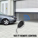 VEVOR Garage Roller Door Opener, 800 N Lift Force 164 ft Remote Control, 220V Electric Roller Gate Opener, Auto Garage Roller Gate Opener Kit with 2 Remote, Apply for Garage Store - Side View