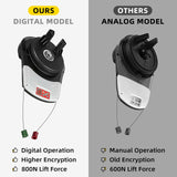 VEVOR Garage Roller Door Opener, 800 N Lift Force 164 ft Remote Control, 220V Electric Roller Gate Opener, Auto Garage Roller Gate Opener Kit with 2 Remote, Apply for Garage Store - Extra Image