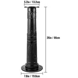 VEVOR Antique Hand Water Pump Stand Pitcher Pump Stand for Yard Garden Black - Low Angle