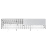 VEVOR Chicken Tunnels, 300 x 71 x 61.5cm (LxWxH) Chicken Tunnels for Yard, Portable Chicken Tunnels for Outside Easy Installation, Chicken Coop Run, Suitable for Chickens, Ducks, Rabbits - Extra Image