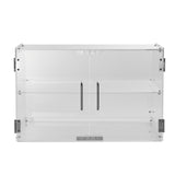 Pastry Display Case, 2-Tier Commercial Countertop Bakery Display Case, Acrylic Display Box with Rear Door Access & Removable Shelves, Keep Fresh for Donut Bagels Cake Cookie - Extra Image