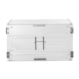 Pastry Display Case, 2-Tier Commercial Countertop Bakery Display Case, Acrylic Display Box with Rear Door Access & Removable Shelves, Keep Fresh for Donut Bagels Cake Cookie - Extra Image