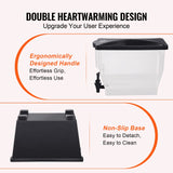 VEVOR Beverage Dispenser, 3 Gallon Drink Dispenser for Parties, Plastic Juice Dispenser with Stand Spigot Lid, Iced Tea Lemonade Juice Water Dispenser, for Restaurants, Hotels, Parties - Rear View
