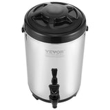 VEVOR Stainless Steel Insulated Beverage Dispenser, 7.6 Liter, Thermal Hot and Cold Drink Server Dispenser with Spigot Handle, Food-grade for Hot Tea Coffee Water Restaurant Drink Shop - Extra Image