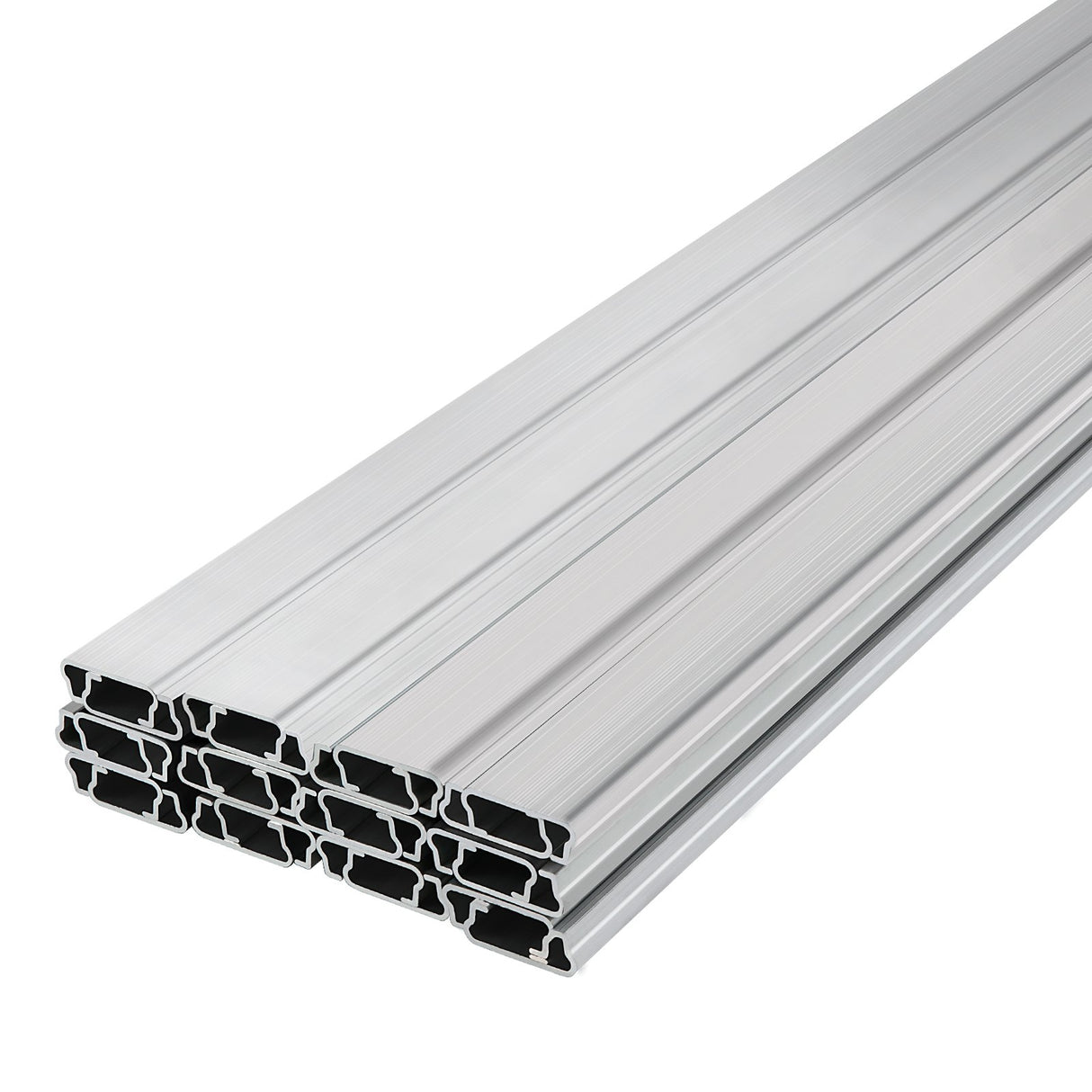 VEVOR Spring Wire and Lock Channel,2 m Spring Lock & U-Channel Bundle for Greenhouse, 20 Packs PE Coated Spring Wire & Aluminum Alloy Channel, Plastic Poly Film or Shade Cloth Attachment with Screw