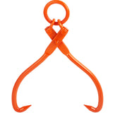 VEVOR Log Skidding Tongs, 18 inch 2 Claw Log Lifting Tongs, Heavy Duty Steel Lumber Skidding Tongs, 772 lbs/350 kg Loading Capacity, Log Lifting, Handling, Dragging & Carrying Tool - Extra Image