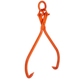 VEVOR Log Skidding Tongs, 81.3cm 2 Claw Log Lifting Tongs, Heavy Duty Steel Lumber Skidding Tongs, 700 kg Loading Capacity, Log Lifting, Handling,
