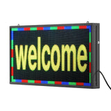 VEVOR 27x14in Programmable LED Sign Digital Scrolling Display Board P5 Fullcolor - Extra Image