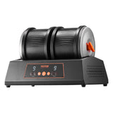 Rock Tumbler Machine 8 lbs Rock Polishing Kit 9 Speed 9-Day Timer Dual Barrels - Extra Image
