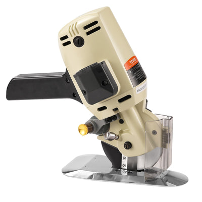 VEVOR Fabric Cutter, 250W Electric Rotary Fabric Cutting Machine, 1.1" Cutting Thickness, Octagonal Knife, with Replacement Blade and Sharpening