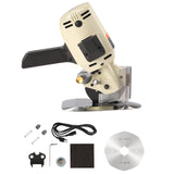 VEVOR Fabric Cutter, 250W Electric Rotary Fabric Cutting Machine, 1.1