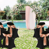 VEVOR Stretch Spandex Folding Chair Covers, Universal Fitted Chair Cover, Removable Washable Protective Slipcovers, for Wedding, Holiday, Banquet,