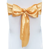 VEVOR Stretch Spandex Chair Sashes Bows, Chair Slipcover and Stretch Chair Sash, Elastic Chair Bands, Fitting Wedding, Holiday, Banquet, Party,