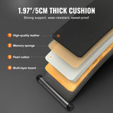 VEVOR Weight Bench Adjustable Situp Incline Bench for Home Gym Strength Training - Top-Down View