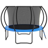 VEVOR 10FT Trampoline, 330 lbs Trampoline with Enclosure Net, Ladder, and Curved Pole, Heavy Duty Trampoline with Jumping Mat and Spring Cover Padding