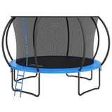 VEVOR 3.66m Trampoline, 181 kg Trampoline with Enclosure Net, Ladder, and Curved Pole, Heavy Duty Trampoline with Jumping Mat and Spring Cover Padding