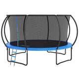 VEVOR 14FT Trampoline, 450 lbs Trampoline with Enclosure Net, Ladder, and Curved Pole, Heavy Duty Trampoline with Jumping Mat and Spring Cover Padding, Outdoor Recreational Trampolines for Kids Adults - Extra Image