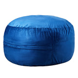 VEVOR 91 cm Round Bean Bag Chair with Removable Cover & Dutch Velvet Blue - Extra Image