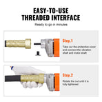 Handheld Electric Concrete Vibrator 960W 2M Shaft Air Bubble Remover