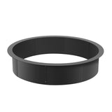 VEVOR Fire Pit Ring Round Inner Steel Liner DIY Campfire Firepit