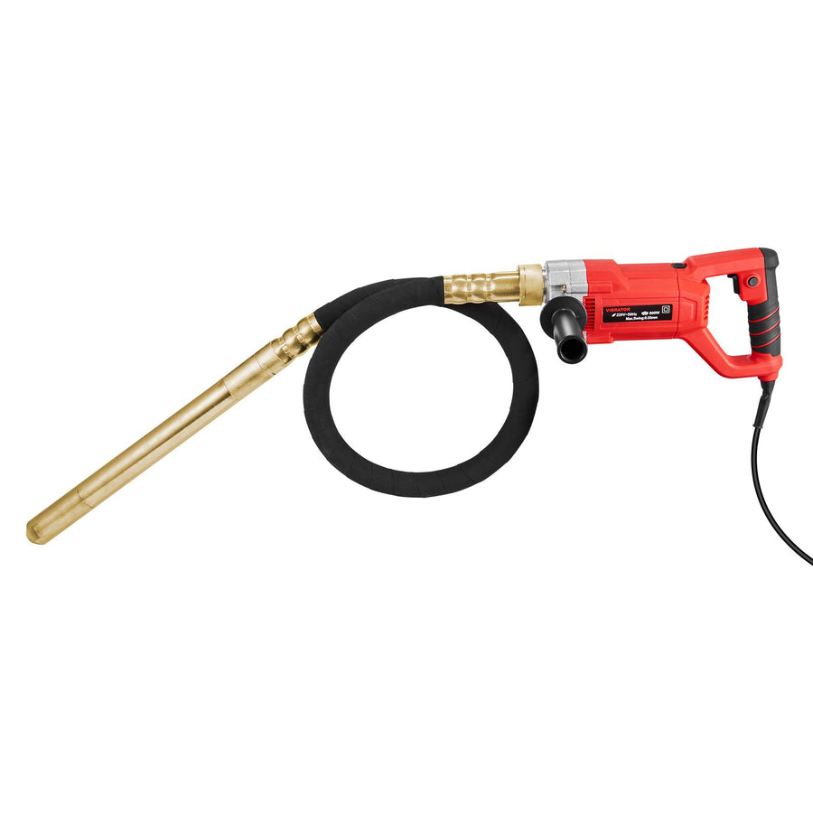 Handheld Electric Concrete Vibrator 800W 1.5M Shaft Air Bubble Remover