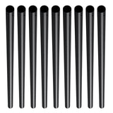 VEVOR Staircase Metal Balusters, 3/4'' Round x 32'' Long Aluminum Decorative Banister Spindles, 101 Pack Deck Baluster with Screws, Classic Hollow Deck Railing Satin Black Powder Coated for Porch - Extra Image