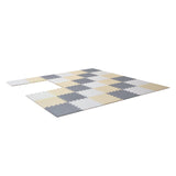 VEVOR Kids Foam Puzzle Floor Playmat 0.4 in 36 Pcs Interlocking EVA Soft Tiles