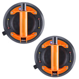 VEVOR Glass Suction Cup, 203 mm 2 Pack 278 kg Capacity, Vacuum Suction Cup with Steel Handle & Carry Box, Heavy Duty Industrial Suction Cup Lifter