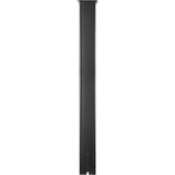 VEVOR Mailbox Post Stand Mail Box Post 43" Black Powder-Coated Steel for Outdoor