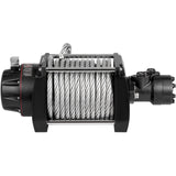 VEVOR Industrial Hydraulic Winch 9071kg, Hydraulic Anchor Winch with 24m Strong Steel Cable, Hydraulic Drive Winch Adapter Kit, Utility Winch with Mechanical Lock for Tacoma Yukon Hummer, etc. - Extra Image