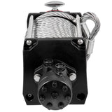 VEVOR Industrial Hydraulic Winch 9071kg, Hydraulic Anchor Winch with 24m Strong Steel Cable, Hydraulic Drive Winch Adapter Kit, Utility Winch with