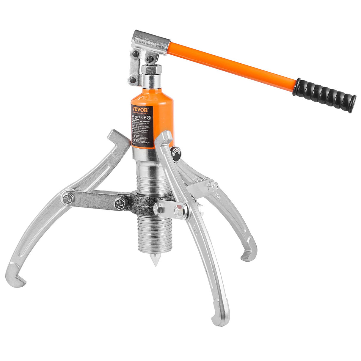 VEVOR Hydraulic Gear Puller 15 Ton Wheel Pulley Bearing 2 or 3-Jaw with Case