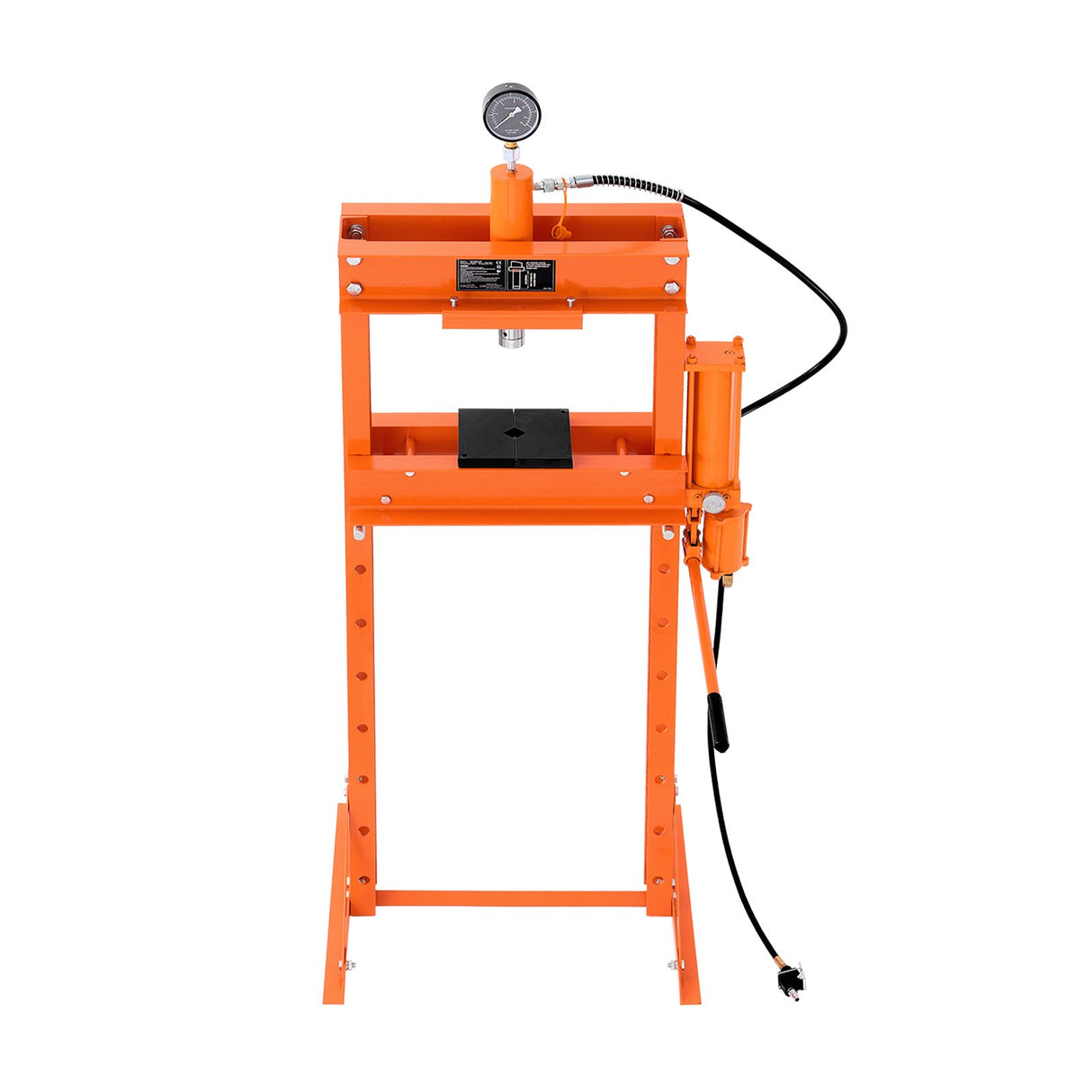 VEVOR 20 T Hydraulic Shop Press Hydraulic Press with Press Plate for Bending