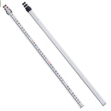 VEVOR Measuring Rod 16-Feet/10ths 4 Sections Telescopic Grade Rod 1/10ft w/ Bag - Extra Image