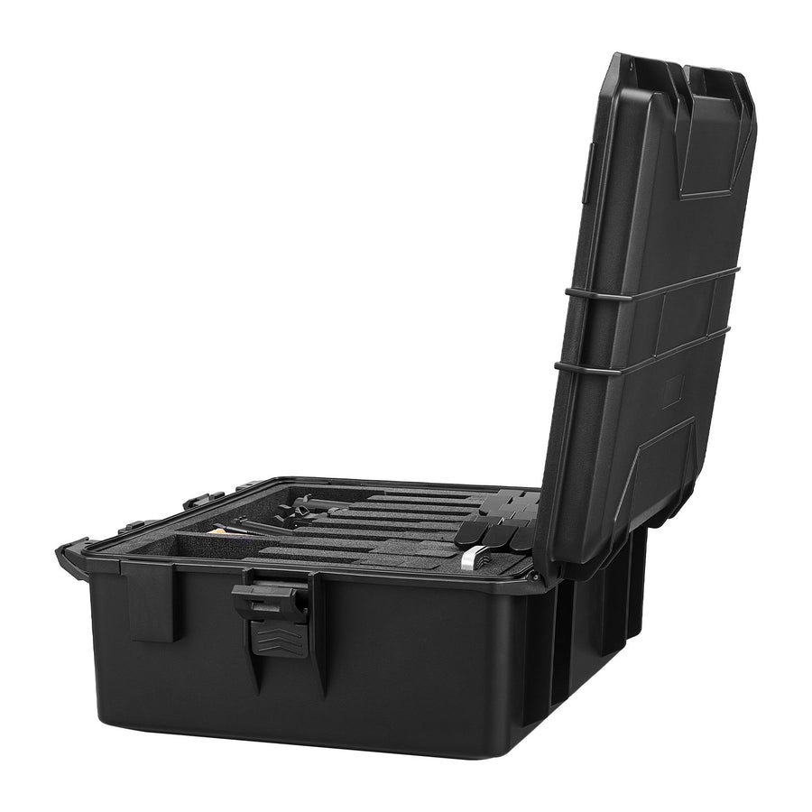 Hard Pistol Case, Heavy Duty Hard Gun Case with XPE Foam Lining, Waterproof Pistol Storage Box with, image 10