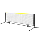 VEVOR Badminton Net, Height Adjustable Volleyball Net, 10ft Wide Foldable Pickleball Net, Portable Easy Setup Tennis Net Set with Poles, Stand and Carry Bag, for Kids Backyard Game Indoor Outdoor Use - Extra Image