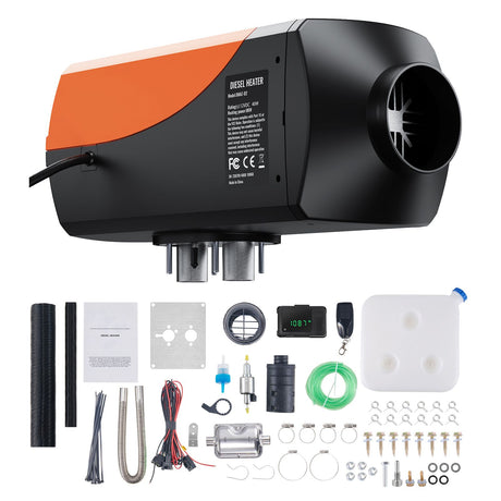 Bluetooth App Control Diesel Air Heater, 12V 8KW Diesel Heater with Automatic Altitude Adjustment, Remote
