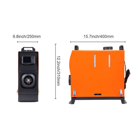 8 KW Diesel Air Heater, Bluetooth App Control All-on-one Diesel Heater with Automatic Altitude Adjustment,, image 8