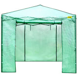 VEVOR 12\'x 8\'x 8\' Pop-Up Greenhouse, Set Up in Minutes, Portable Greenhouse with Doors & Windows. High Strength PE Cover & Powder-Coated Steel Construction - Extra Image