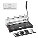 VEVOR Binding Machine, Comb Binding Machine 21-Holes Binding 450 Sheets, Book Binder Machine with 100 PCS 3/8'' Comb Binding Spines, for Letter Size, A4, A5 - Extra Image
