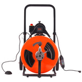 VEVOR Drain Cleaner Machine Electric Drain Auger 100 FT x 3/4In Auto Feed - Extra Image
