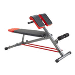 Multi-Functional Weight Bench for Full Body Workout, Roman Chair Hyperextension Bench, 660 lbs Adjustable Extension Equipment for Back Arm Core Ab Workout, Sit Up Exercise Machine for Home Gym