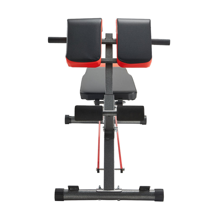 Multi-Functional Weight Bench for Full Body Workout, Roman Chair Hyperextension Bench, 660 lbs Adjustable Extension Equipment for Back Arm Core Ab Workout, Sit Up Exercise Machine for Home Gym