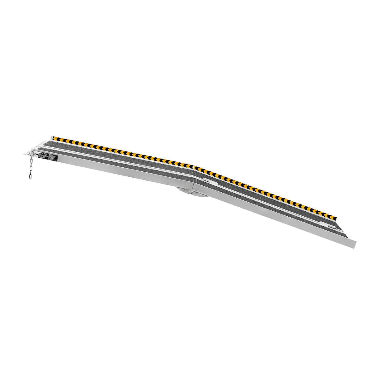 VEVOR Portable Wheelchair Ramp, 213 cm 363 kg Capacity, Non-Slip Aluminum Folding Threshold Ramp, Foldable Mobility Scooter Ramp Wheel Chair Ramp, Handicap Ramp for Home Steps, Stairs, Doorways, Curbs