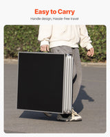 VEVOR 2.4 m Folding Beer Pong Tailgate Table Party Drinking Game Carrying Handle