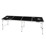 VEVOR 2.4 m Folding Beer Pong Tailgate Table Party Drinking Game Carrying Handle - Extra Image