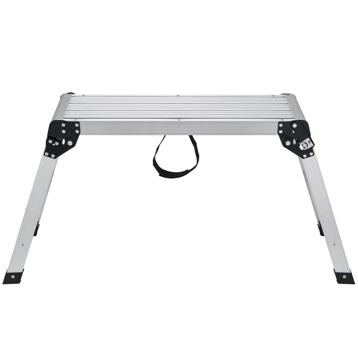 VEVOR Folding Work Platform, 330 lbs Load Capacity, Aluminum Drywall Stool Ladder, Heavy Duty Work Bench w/ Non-Slip Feet, Ideal for Washing Vehicles, Cleaning, Painting, Decorating,76 L x30 W x50.8 H cm