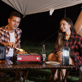VEVOR LED Camping Lanterns Collapsible Battery Powered Flashlights Set of 4
